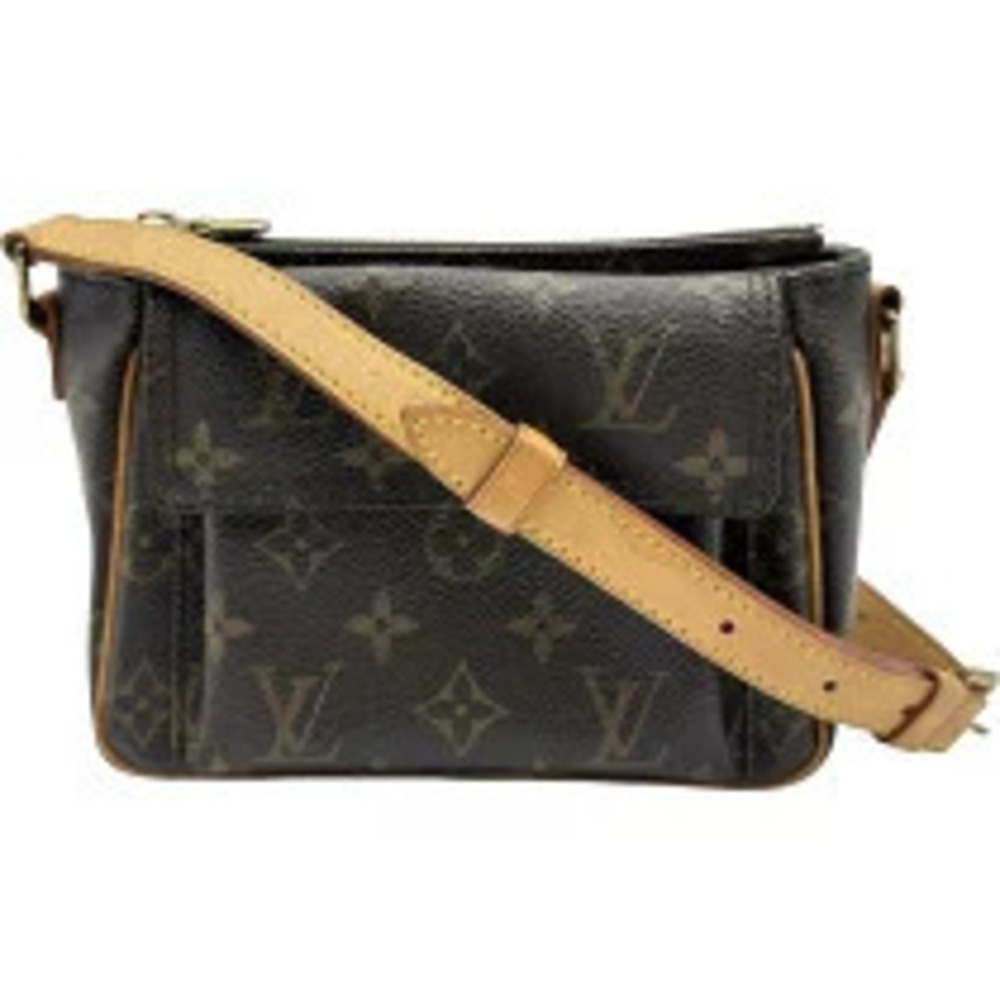Louis Vuitton Vivacite Brown Monogram Canvas Shoulder Bag